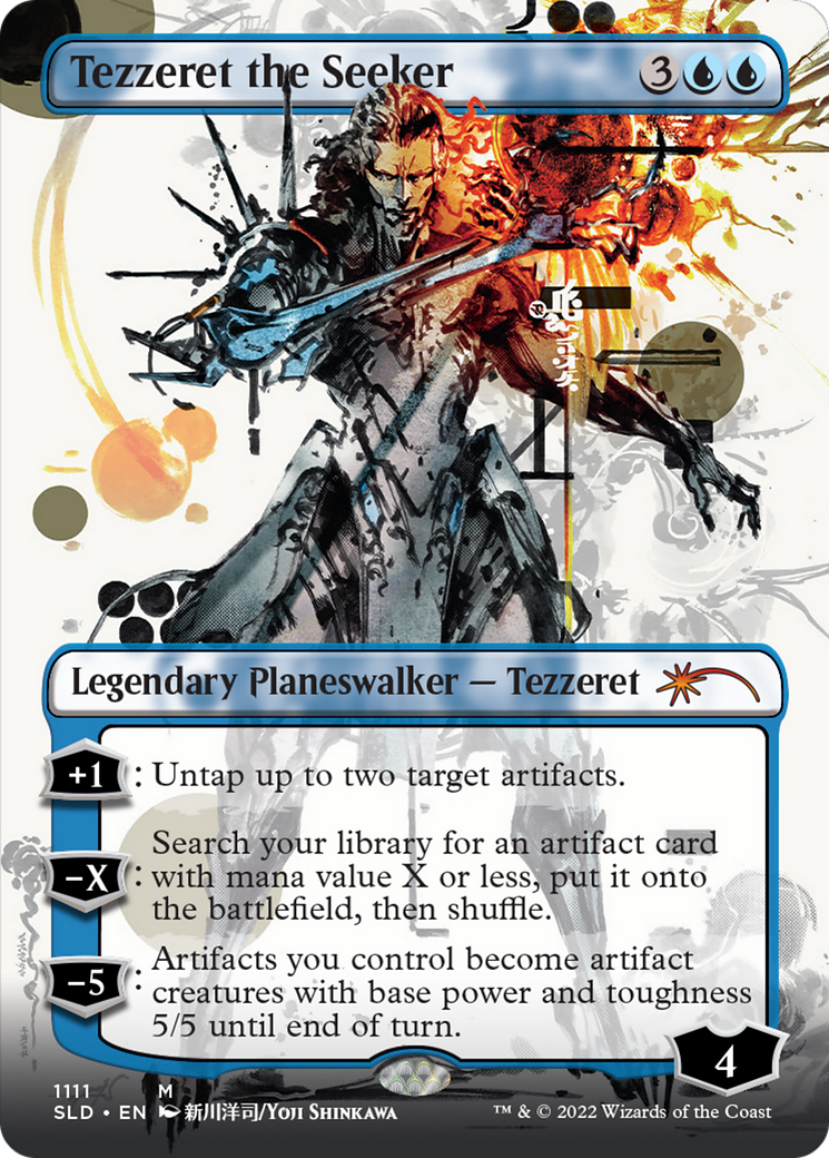 Tezzeret the Seeker (SLD-1111) - Secret Lair Drop (Borderless)