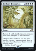 Brilliant Restoration (PRE-07S) - Kamigawa: Neon Dynasty Promos Foil