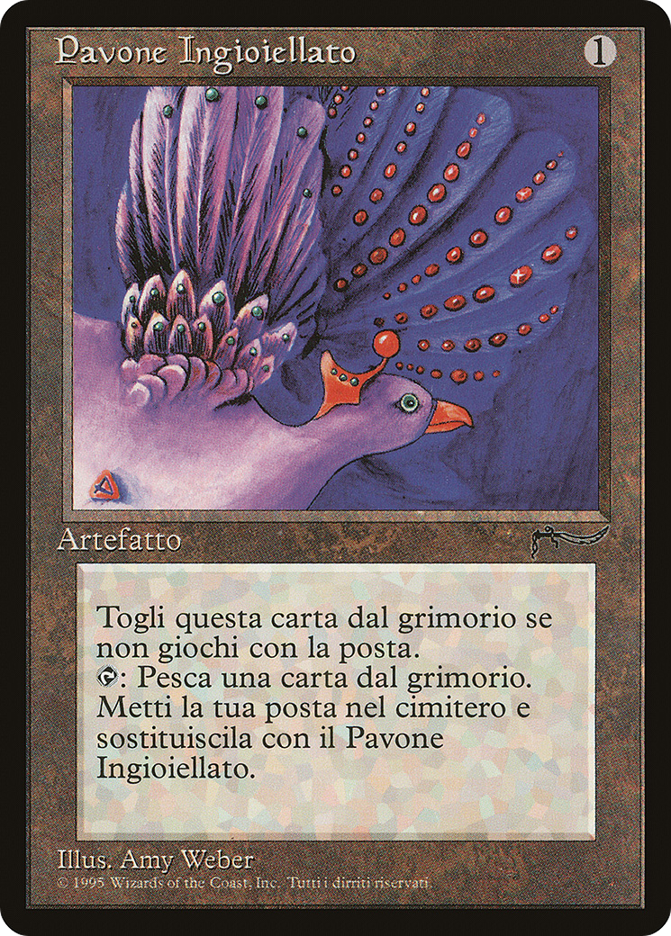 Jeweled Bird (REN-128) - Rinascimento