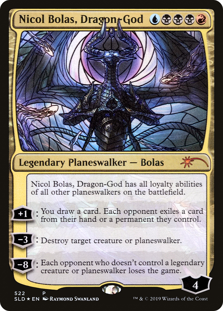 Nicol Bolas, Dragon-God (SLD-522) - Secret Lair Drop Foil