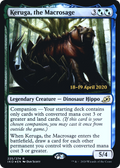 Keruga, the Macrosage (PRE-225S) - Ikoria: Lair of Behemoths Promos: (companion) Foil