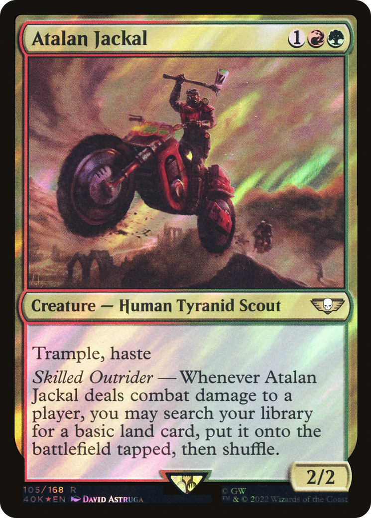 Atalan Jackal (40K-105★) - Warhammer 40,000 Commander Foil