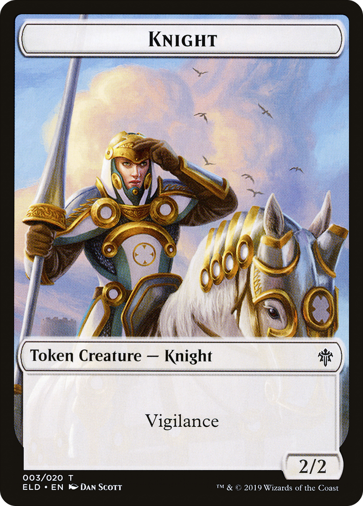 Knight (ELD-003) - Throne of Eldraine Tokens