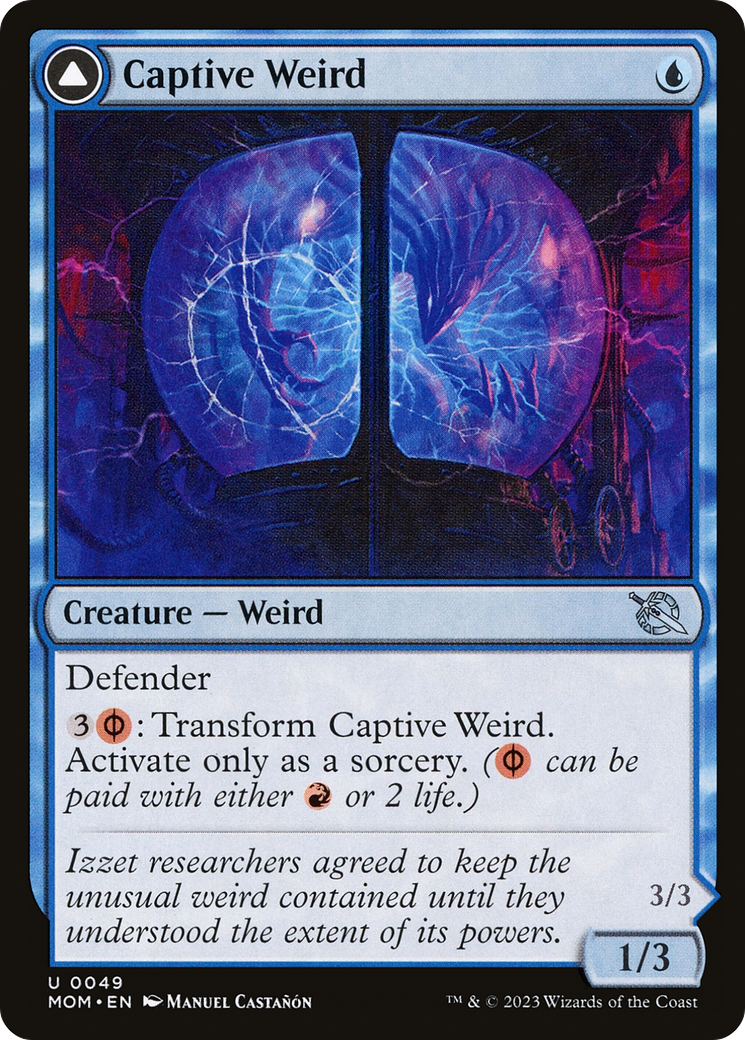 Captive Weird // Compleated Conjurer (MOM-049) - March of the Machine
