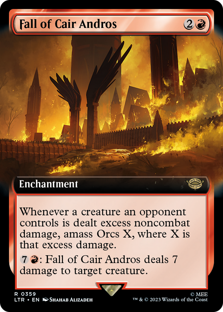 Fall of Cair Andros (LTR-359) - The Lord of the Rings: Tales of Middle-earth: (Extended Art)