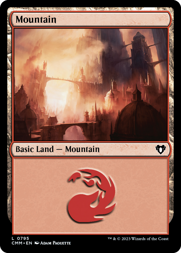 Mountain (CMM-795) - Commander Masters