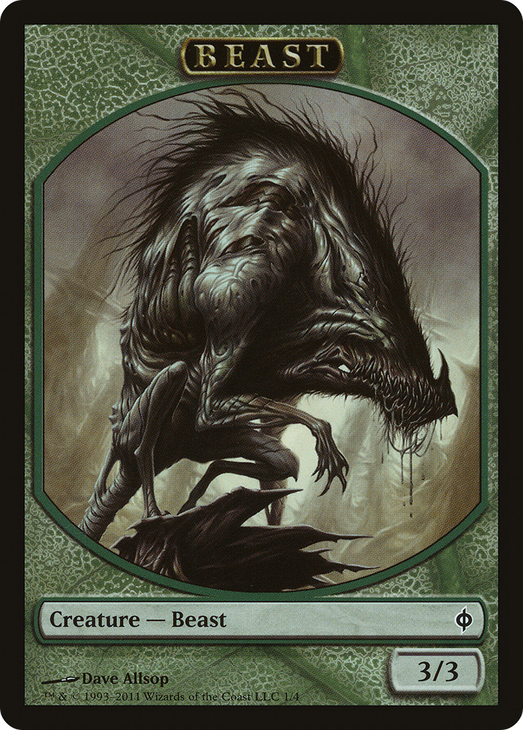 Beast (NPH-001) - New Phyrexia Tokens