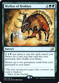 Mythos of Brokkos (PRE-168S) - Ikoria: Lair of Behemoths Promos Foil
