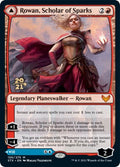 Rowan, Scholar of Sparks // Will, Scholar of Frost (PRE-156S) - Strixhaven: School of Mages Promos Foil