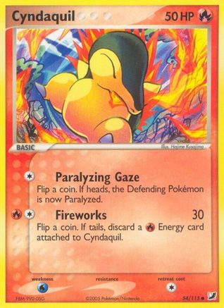 Cyndaquil 054/115 - Unseen Forces