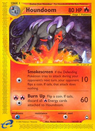 Houndoom 014/147 - Aquapolis