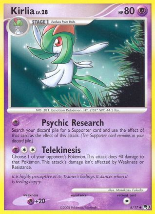 Kirlia 008/17 - POP Series 7 Holofoil