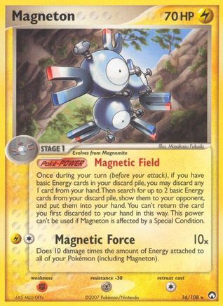 Magneton 016/108 - Power Keepers Reverse Holofoil