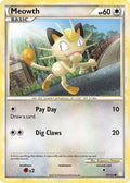 Meowth 075/123 - HeartGold SoulSilver