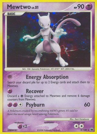 Mewtwo 009/100 - Majestic Dawn Holofoil