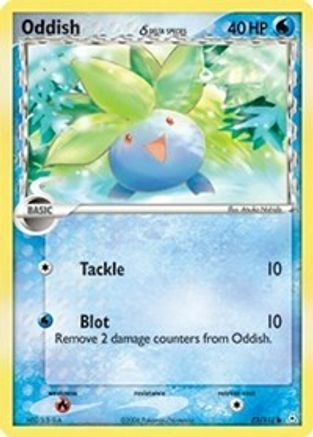 Oddish (Delta Species) 073/110 - Holon Phantoms