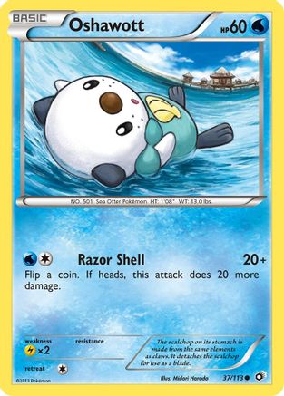 Oshawott 037/113 - Legendary Treasures
