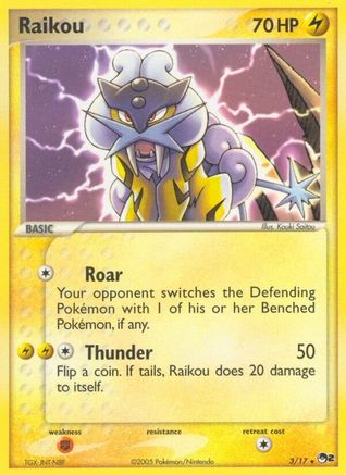 Raikou 003/017 - POP Series 2 Holofoil