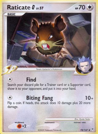 Raticate G 078/147 - Supreme Victors Reverse Holofoil