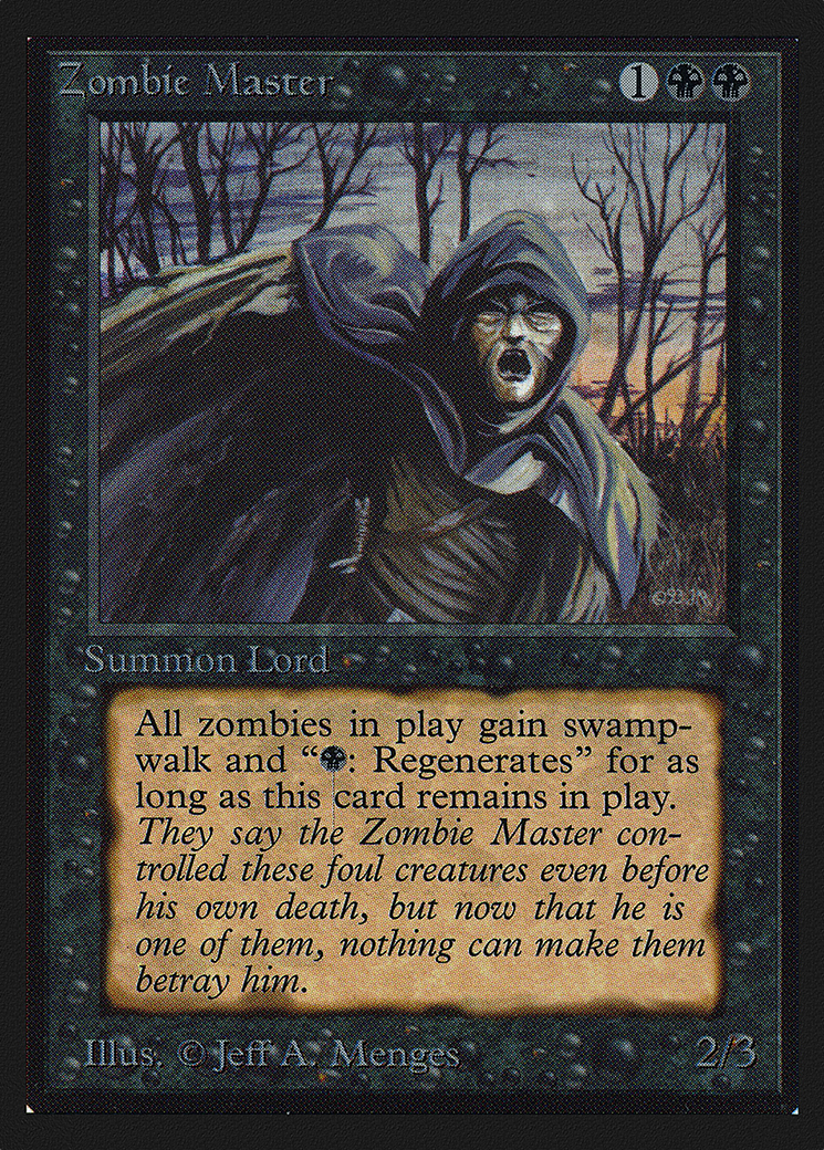 Zombie Master (IED-138) - Intl. Collectors' Edition