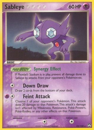 Sableye 022/108 - Power Keepers