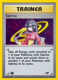 Sabrina 020/132 - Gym Challenge 1st Edition Holofoil