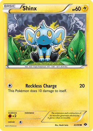 Shinx 043/99 - Next Destinies Reverse Holofoil
