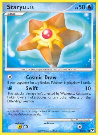 Staryu 083/111 - Rising Rivals