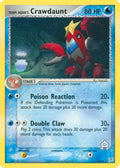 Team Aqua's Crawdaunt 014/95 - Team Magma vs Team Aqua Reverse Holofoil
