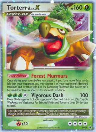 Torterra LV.X DP09/56 - Diamond and Pearl Promos Holofoil