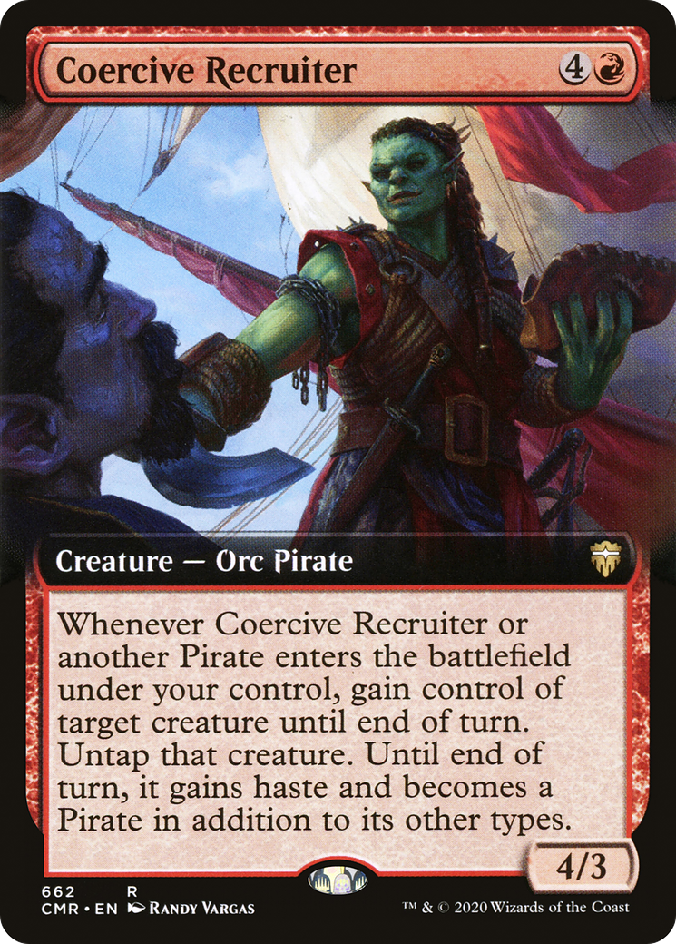 Coercive Recruiter (CMR-662) - Commander Legends: (Extended Art)