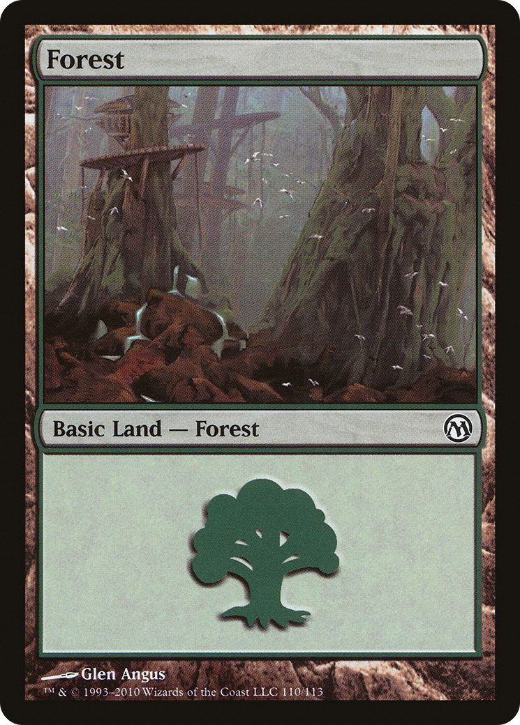 Forest (DPA-110) - Duels of the Planeswalkers