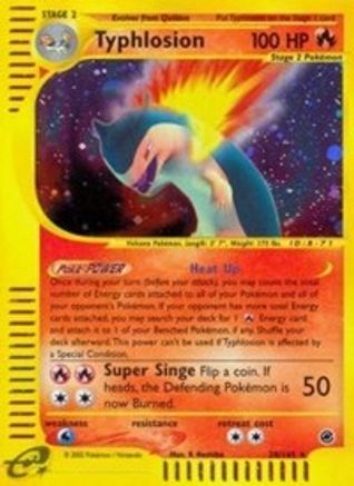 Typhlosion 028/165 - Expedition Reverse Holofoil