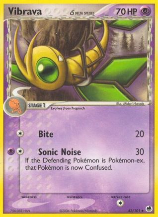 Vibrava (Delta Species) 042/101 - Dragon Frontiers