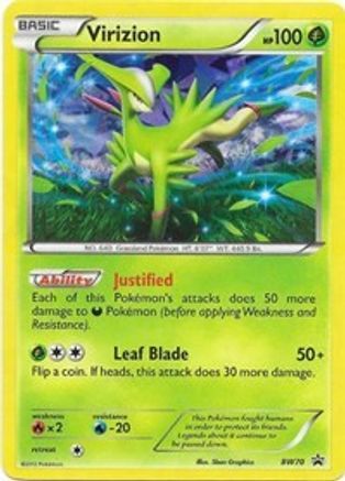 Virizion BW70/101 - Black and White Promos Holofoil