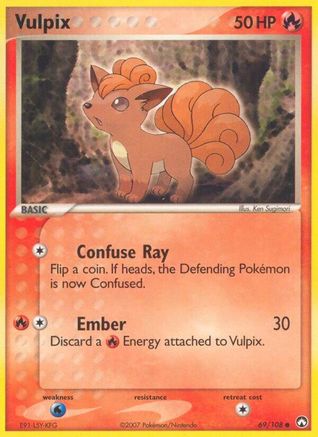 Vulpix 069/108 - Power Keepers - Reverse Holofoil