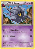 Whirlipede 053/114 - Black and White Reverse Holofoil