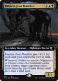 Umbris, Fear Manifest (VOC-076) - Crimson Vow Commander: (Extended Art)
