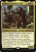 Ghired, Conclave Exile (OVER-042) - Commander 2019 Oversized Foil