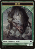 Beast (C15-13 // 17) - Commander 2015 Tokens