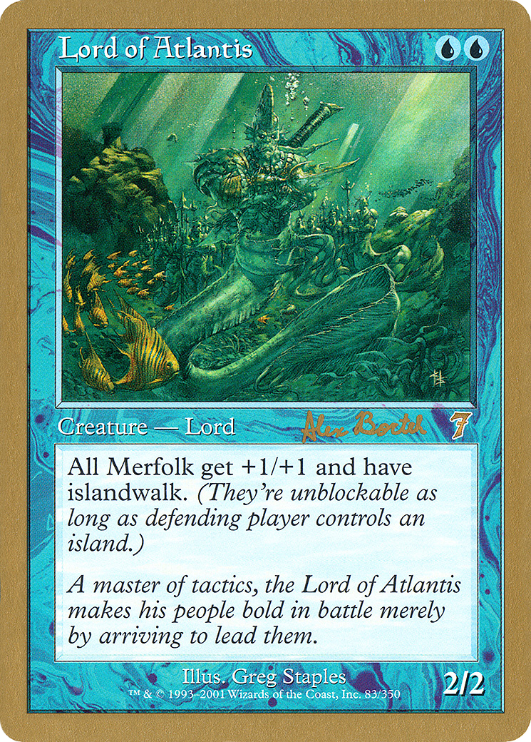 Lord of Atlantis (WCD-) - World Championship Decks 2001