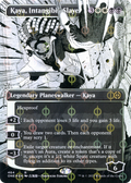 Kaya, Intangible Slayer (ONE-464) - Phyrexia: All Will Be One: (Showcase) (Borderless) Foil