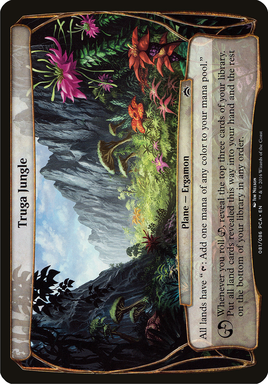 Truga Jungle (OVER-081) - Planechase Anthology Planes