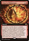 Wheel of Misfortune (CMR-672) - Commander Legends: (Extended Art)