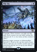 Pile On (PRE-122S) - March of the Machine Promos Foil