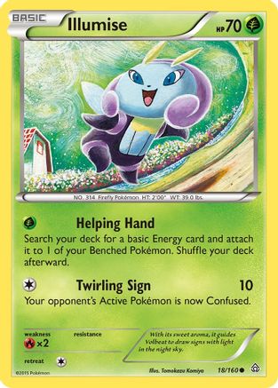 Illumise 018/160 - XY  Primal Clash