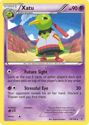 Xatu 029/108 - XY  Roaring Skies