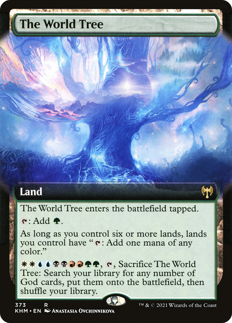 The World Tree (KHM-373) - Kaldheim: (Extended Art)