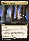 Throne of Makindi (ZNR-379) - Zendikar Rising: (Extended Art)