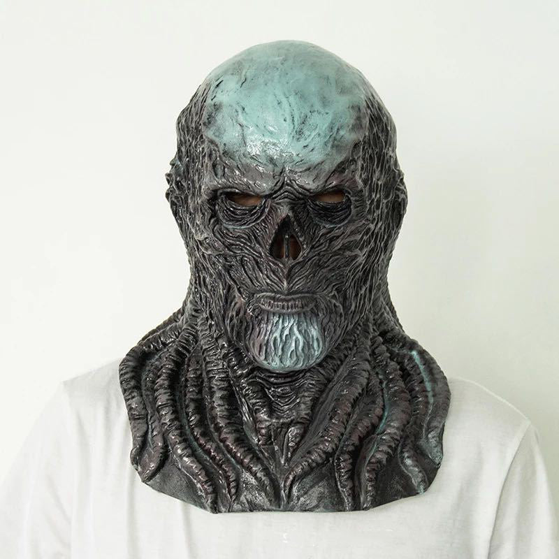 Strange Tale 4 Vecna Latex Mask Headgear Halloween Mask Terror Props